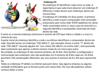 Aula de Redes para concursos