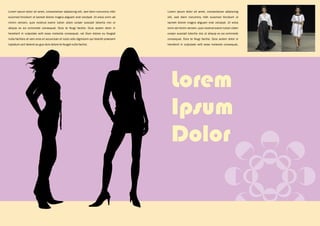 Lorem
Ipsum
Dolor
Lorem ipsum dolor sit amet, consectetuer adipiscing elit, sed diem nonummy nibh
euismod tincidunt ut lacreet dolore magna aliguam erat volutpat. Ut wisis enim ad
minim veniam, quis nostrud exerci tution ullam corper suscipit lobortis nisi ut
aliquip ex ea commodo consequat. Duis te feugi facilisi. Duis autem dolor in
hendrerit in vulputate velit esse molestie consequat, vel illum dolore eu feugiat
nulla facilisis at vero eros et accumsan et iusto odio dignissim qui blandit praesent
luptatumzzrildelenitaugueduisdoloretefeugatnullafacilisi.
Lorem ipsum dolor sit amet, consectetuer adipiscing
elit, sed diem nonummy nibh euismod tincidunt ut
lacreet dolore magna aliguam erat volutpat. Ut wisis
enimadminimveniam,quisnostrudexercitutionullam
corper suscipit lobortis nisi ut aliquip ex ea commodo
consequat. Duis te feugi facilisi. Duis autem dolor in
hendrerit in vulputate velit esse molestie consequat,
 