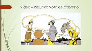 Vídeo – Resumo: Voto de cabresto
 