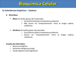 Bioquímica Celular
 