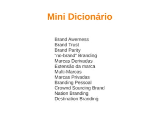 Aula de branding - 6 horas