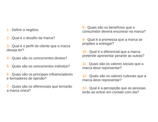 Aula de branding - 6 horas