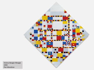 Victory Boogie-Woogie
1944
Piet Mondrian
 