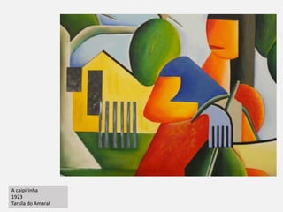 A caipirinha
1923
Tarsila do Amaral
 