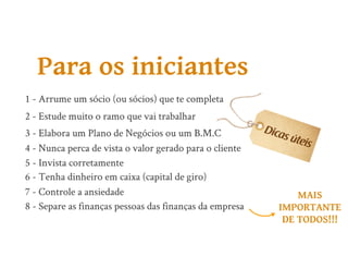 Aula de Empreendedorismo - 8h