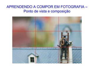 APRENDENDO A COMPOR EM FOTOGRAFIA –
Ponto de vista e composição
 