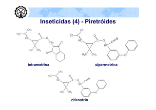Inseticidas (4) - Piretróides




tetrametrina                  cipermetrina




                 cifenotrin
 