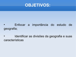 Aula De Geografia | PPT