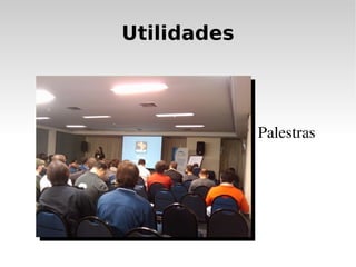 Construção do próprio slide. 