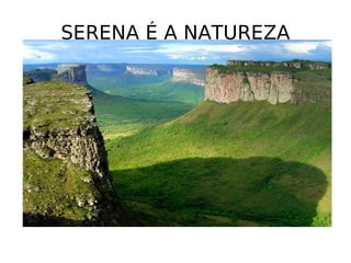 SERENA É A NATUREZA 