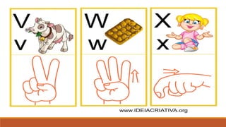 Aula de libras grupo lino