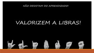 Aula de libras grupo lino