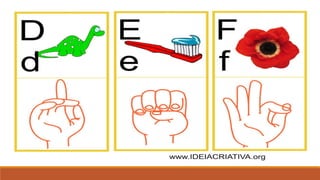 Aula de libras grupo lino