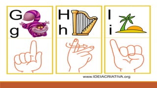 Aula de libras grupo lino