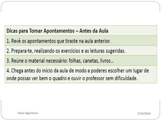 7/24/2024
Helio Nganhane
 