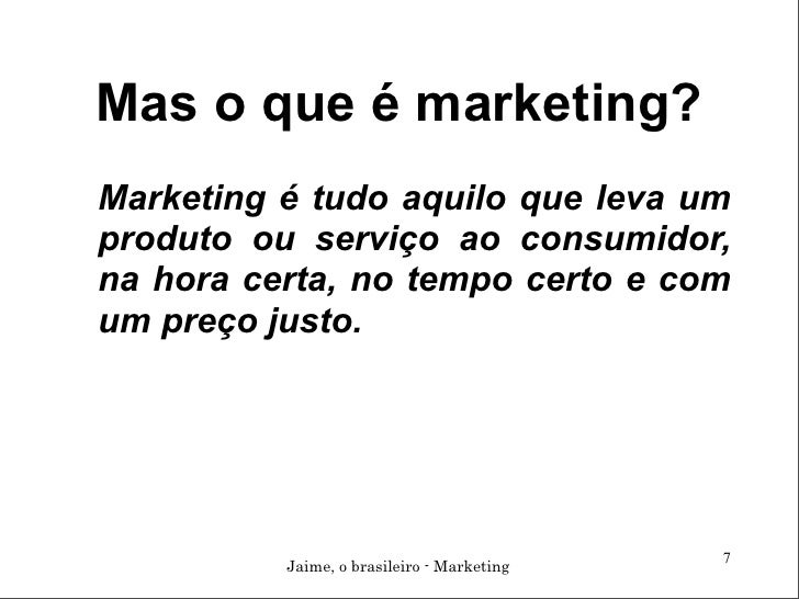 Aula De Mercadologia aula de mercadologia