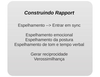 Aula de Negociação - 8h