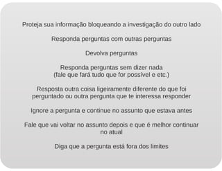 Aula de Negociação - 8h