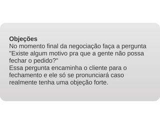 Aula de Negociação - 8h