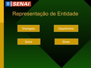 Representação de Entidade Empregado Departamento Sócios   Shows  