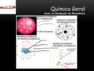 Química Geral
Curso de Graduação em Biomedicina
 