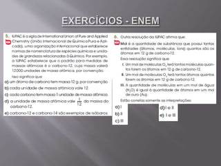 Aula de resolução de exercícios do enem   1º ano