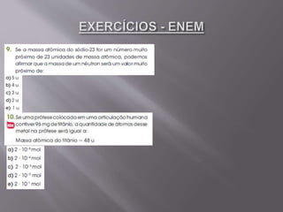 Aula de resolução de exercícios do enem   1º ano