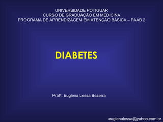 Aula  Diabetes