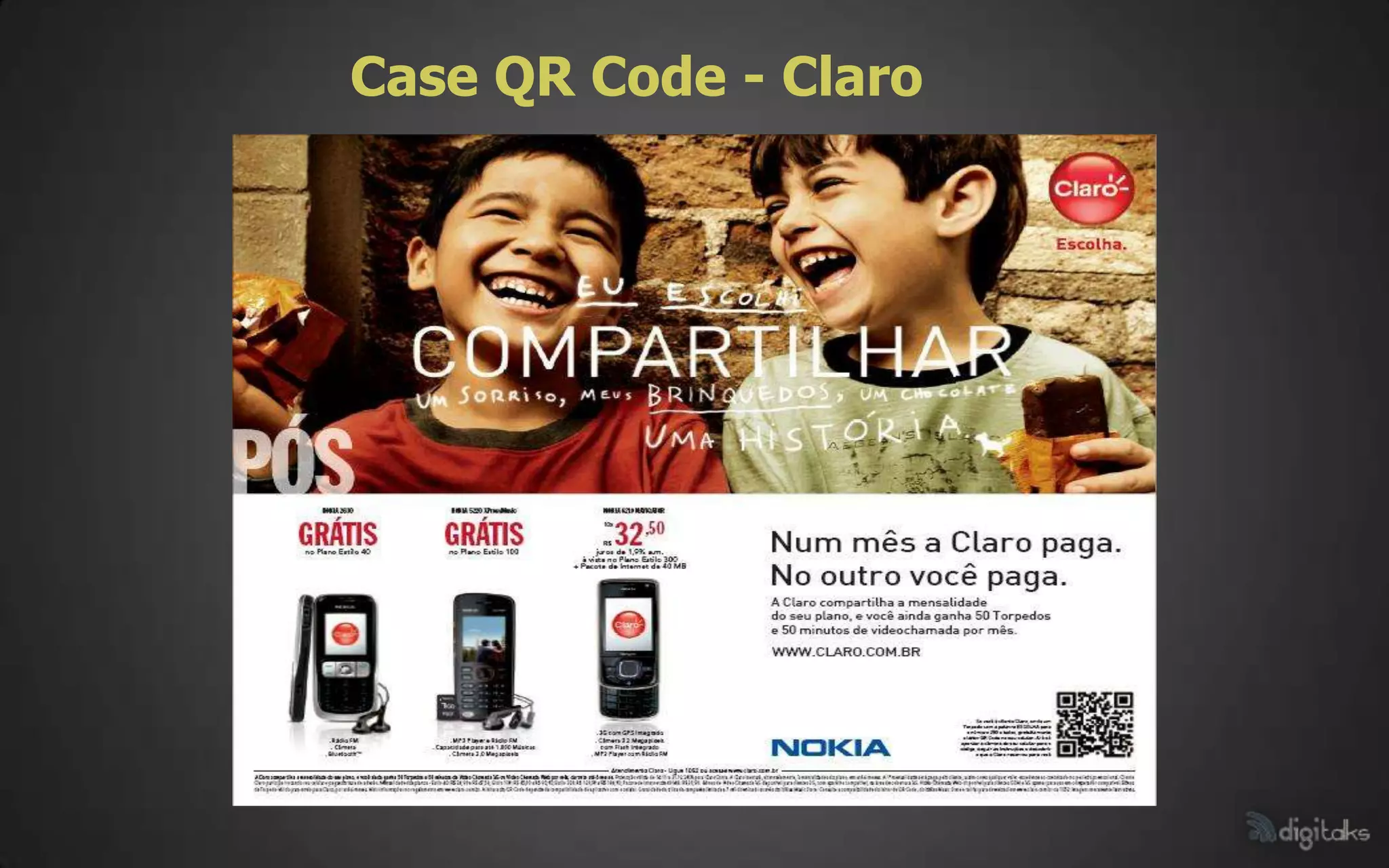 Case QR Code - Claro
 