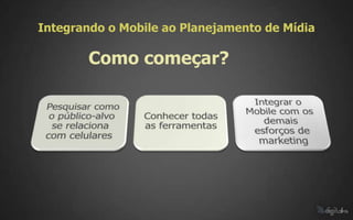Integrando o Mobile ao Planejamento de Mídia

        Como começar?
 