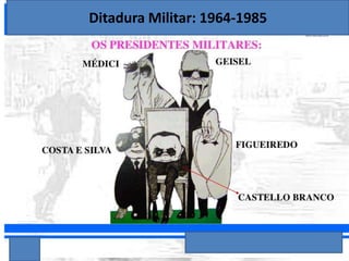 Ditadura Militar: 1964-1985

 