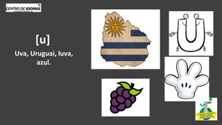 Uva, Uruguai, luva,
azul.
[u]
 