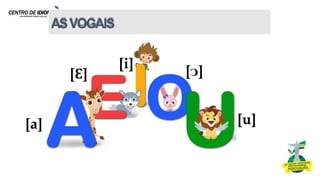 ASVOGAIS
8
[a]
[Ԑ]
[i]
[ᴐ]
[u]
 