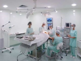 Aula do centro cirurgico