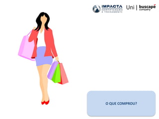 O QUE COMPROU?
 