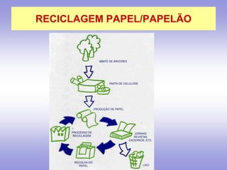 RECICLAGEM PAPEL/PAPELÃO
 