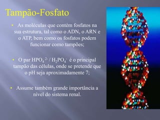 Só uma variação muito limitada da concentração de ácidos ou de bases circulantes é compatível com a vida.pH do sangue  arterial normal é igual a 7,40 ± 0,05Valores compatíveis com a vida - pH entre 7,8 e 6,8