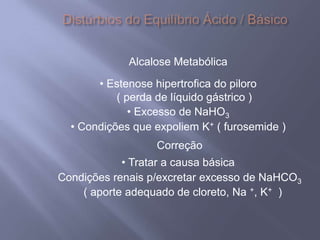 FMUC 2007/2008                                                       Bioquímica ISISTEMAS TAMPÕESEVITAMAcidose MetabólicaAlcalose RespiratóriaDISTÚRBIOS DO EQUILÍBRIO ÁCIDO - BASEAcidose RespiratóriaAlcalose MetabólicaEquilíbrio Ácido - Base