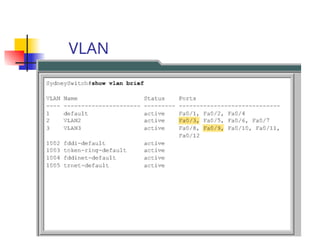 VLAN
 