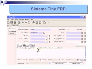 Sistema Tiny ERP
 
