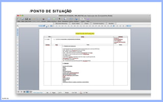 / PONTO DE SITUAÇÃO FILIPE GIL 