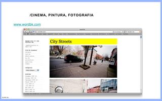 / CINEMA, PINTURA, FOTOGRAFIA www.wordbk.com FILIPE GIL 