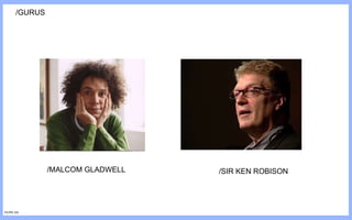 /GURUS /MALCOM GLADWELL /SIR KEN ROBISON FILIPE GIL 