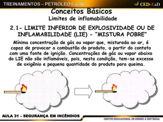 Explosividade Aula extra segurança em incendios ll | PPTX