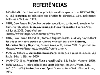 SÍNTESE
Fornecer CR reduzido, geral, correto e quando solicitado pelo
aprendiz
Fornecer CP visual para habilidades fechadas e CP verbal com
informação adicional
FEEDBACK EXTRÍNSECO
INFORMAÇÃOINFORMAÇÃOINFORMAÇÃOINFORMAÇÃO DESCRITIVADESCRITIVADESCRITIVADESCRITIVA
 