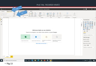 Prof. Me. RICARDO KRATZ
 Pág 13
Power BI
 