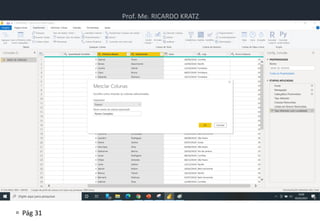 Prof. Me. RICARDO KRATZ
 Pág 31
Power BI
 