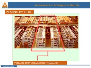 PICKING BY LIGHT VISTA DE UMA ESTAÇÃO DE TRABALHO 