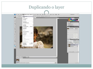 Duplicando o layer 