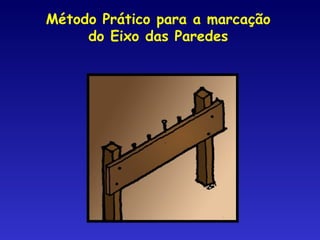 Método Prático para a marcação
do Eixo das Paredes
 
